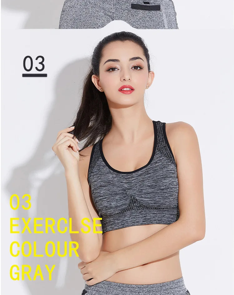 Seamless Support Sports Bra for Active Women ATHLEXES