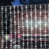 Twinkling Solar Fairy Curtain Lights for Outdoor Elegance ATHLEXES