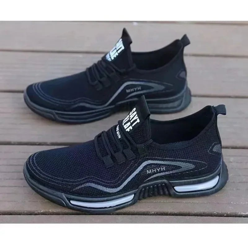 Men's shoes, new summer breathable mesh casual shoes, odor resistant soft sole, versatile sports shoes, trendy shoes for men ATHLEXES