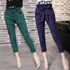 ChicHigh Waist Butterfly Knot Linen Pants ATHLEXES