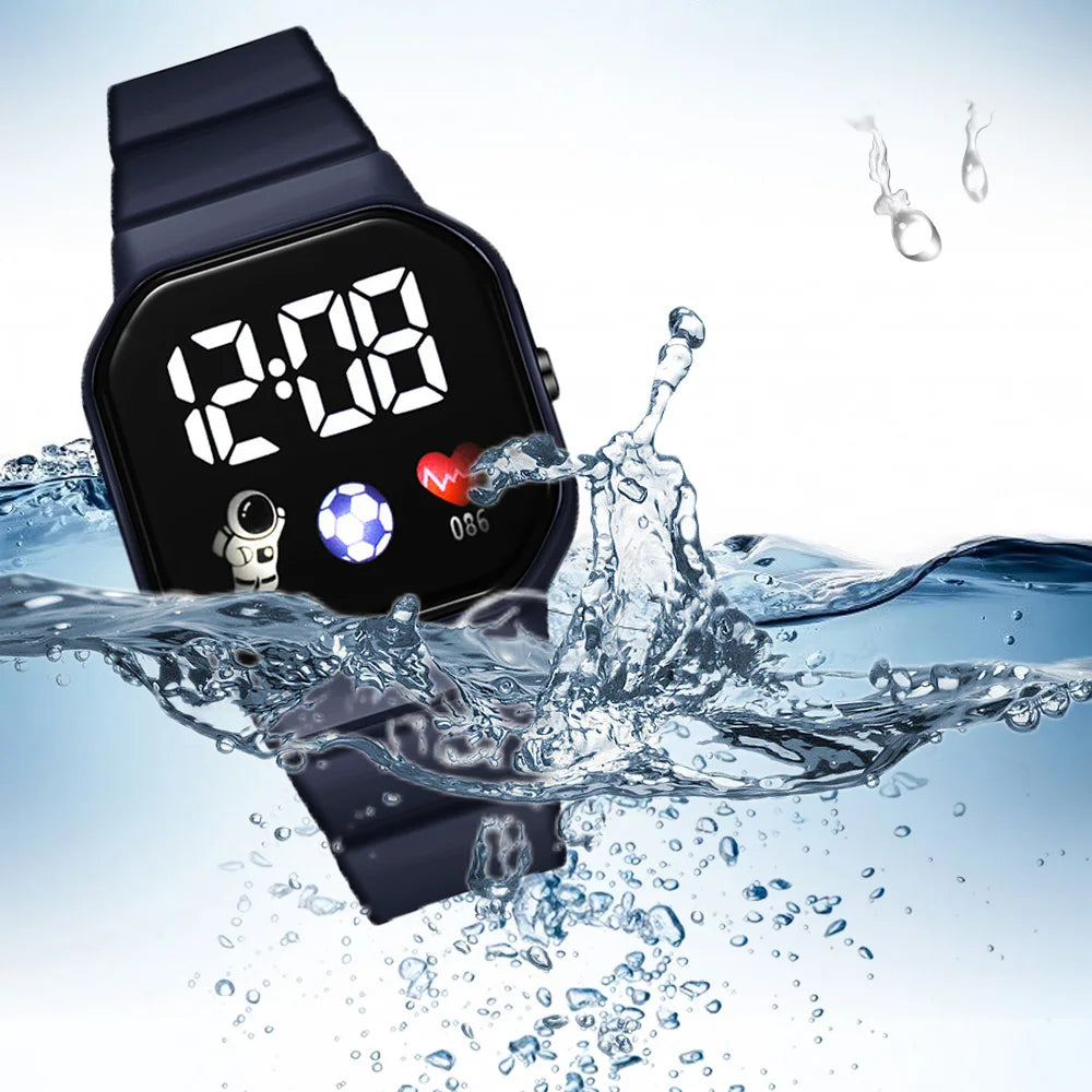GalaxyTime Kids LED Digital Sports Watch ATHLEXES