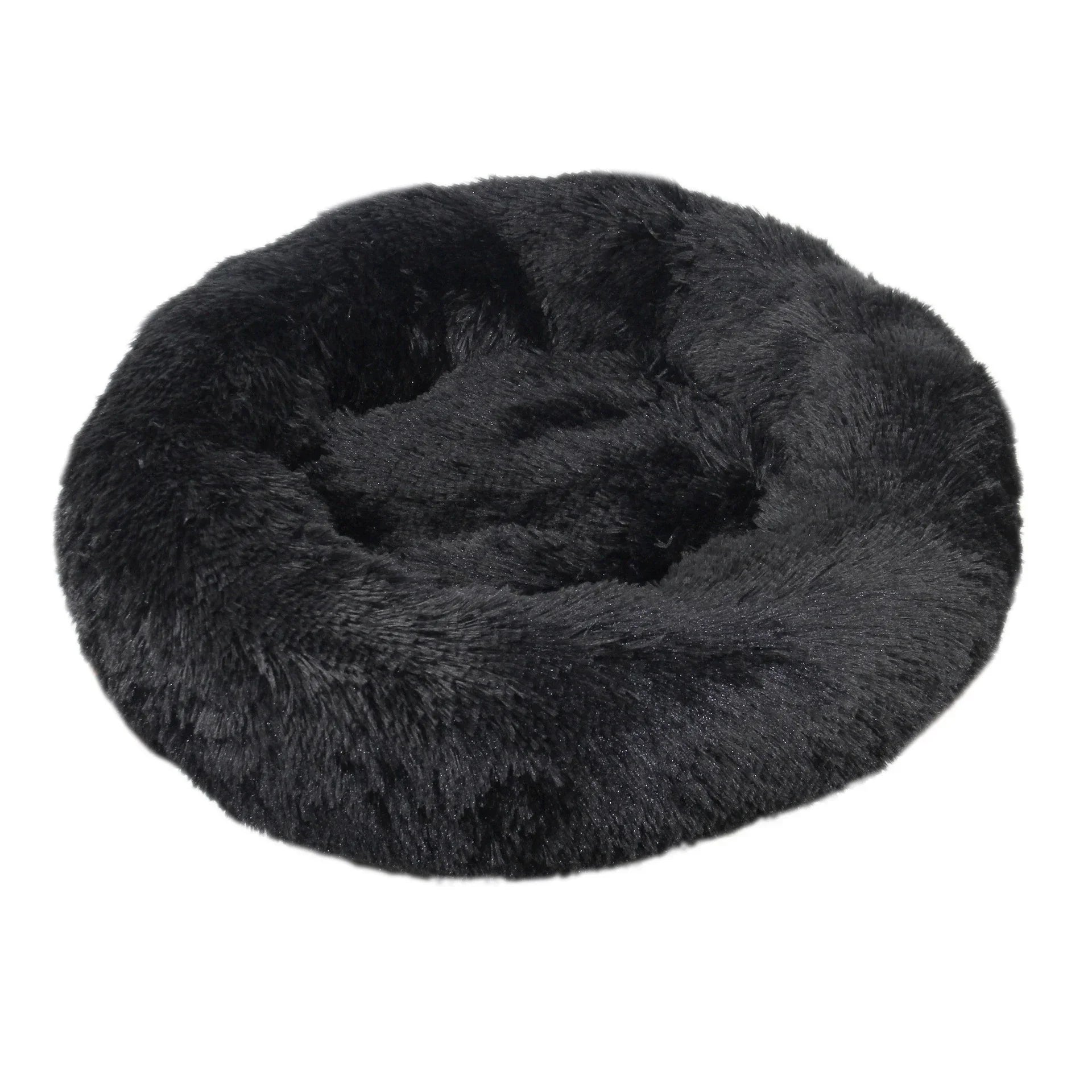 Plush Pet Bed Large Dogs Cats Soothing Round Mat Cozy Sleeping Pad Small Medium Animals Soft Cushion House 2024 New ATHLEXES