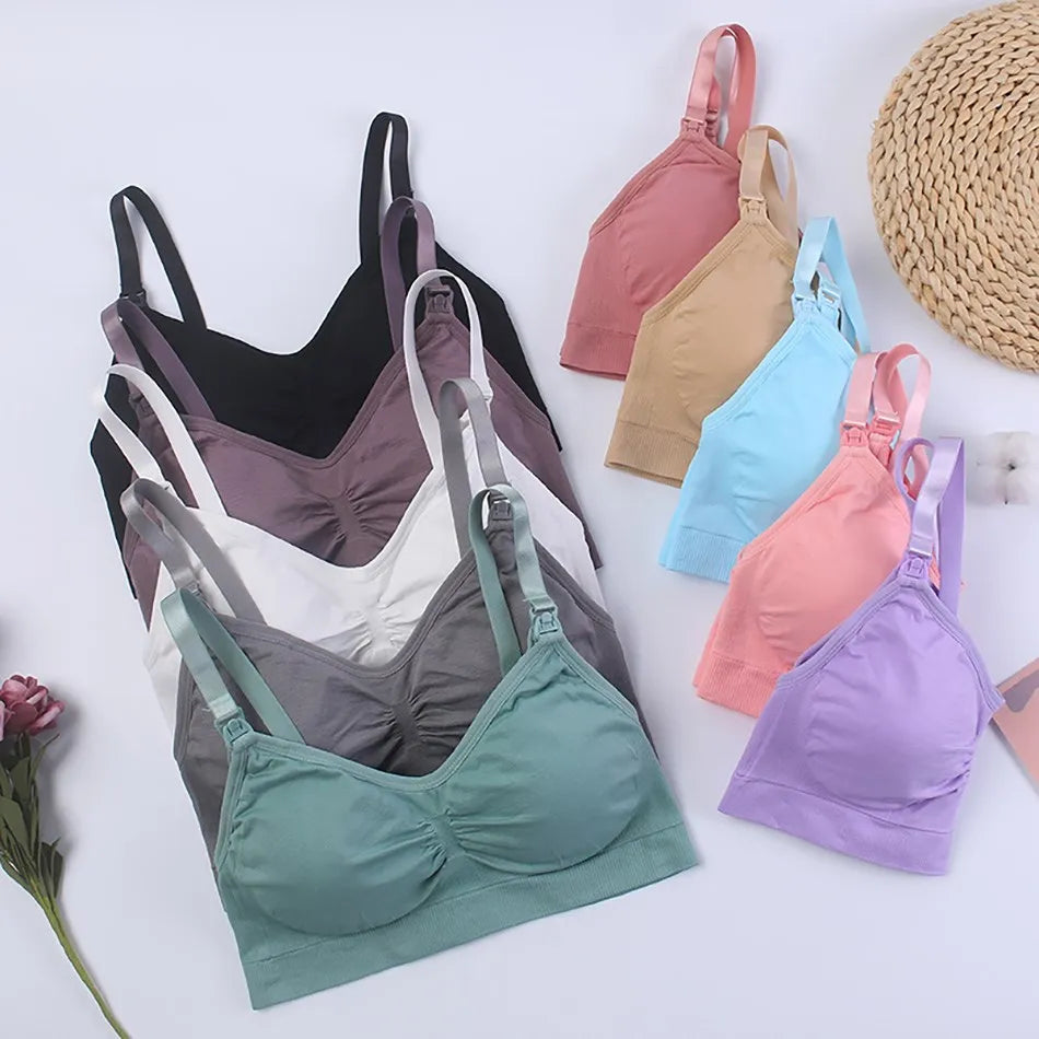 Seamless Bliss Postpartum Breastfeeding Bra ATHLEXES