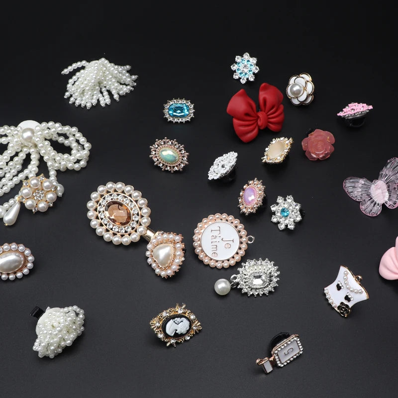 Chic Gemstone Shoe Charms for Sneakers Accessories ATHLEXES