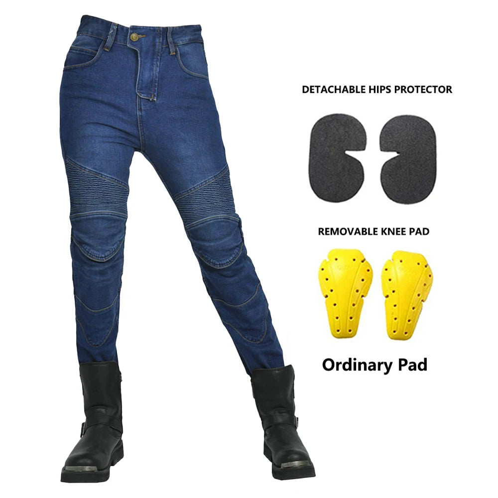 Ultimate Women's Moto Jeans with Silicone Protection ATHLEXES