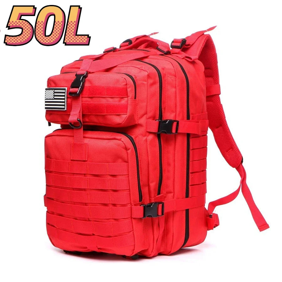30L/50L 1000D Nylon Waterproof Trekking Bag Backpack ATHLEXES