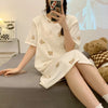 Chic Maternity Nightgown for Easy Breastfeeding ATHLEXES