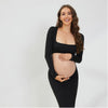Elegant Maternity Bodycon Wedding Dress ATHLEXES
