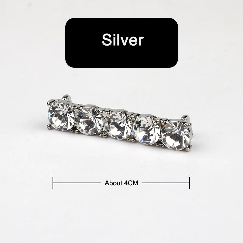 GlamLace Pearl Rhinestone Shoelace Buckle Charm Accessories ATHLEXES