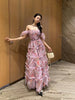 Chic Floral Patchwork Mesh Dress for Women ATHLEXES