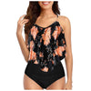 Vintage Ruffle Ruched High Rise Bikini Set ATHLEXES