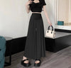 Korean Summer Maternity Wide Leg Trousers ATHLEXES