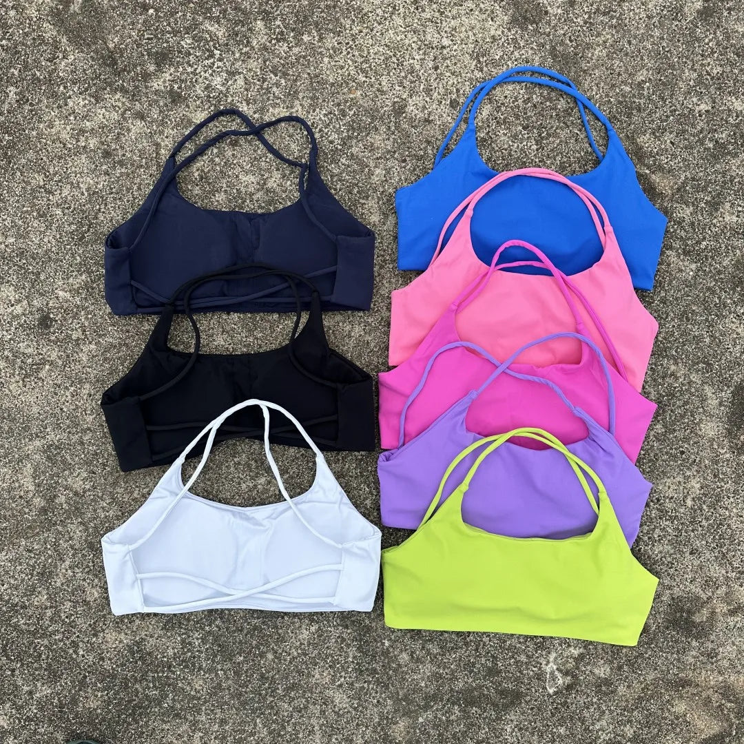 FitGlam Cross Back Sports Bra ATHLEXES