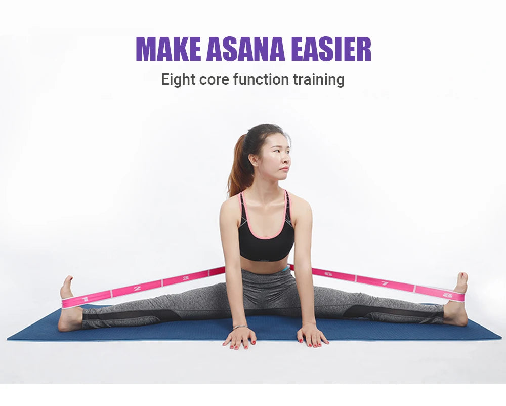 FlexiFit Multi-Section Yoga Resistance Bands ATHLEXES