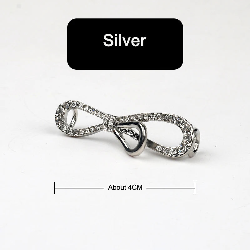 GlamLace Pearl Rhinestone Shoelace Buckle Charm Accessories ATHLEXES