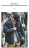 Maden Retro Multi-Pocket Navy Hunting Jacket for Men ATHLEXES