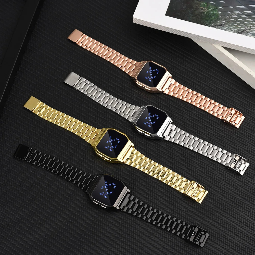 Retro Luxe LED Digital Military Watch ATHLEXES