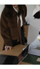 Korean Minimalist Oversized Button-Up Shirt for Women ATHLEXES