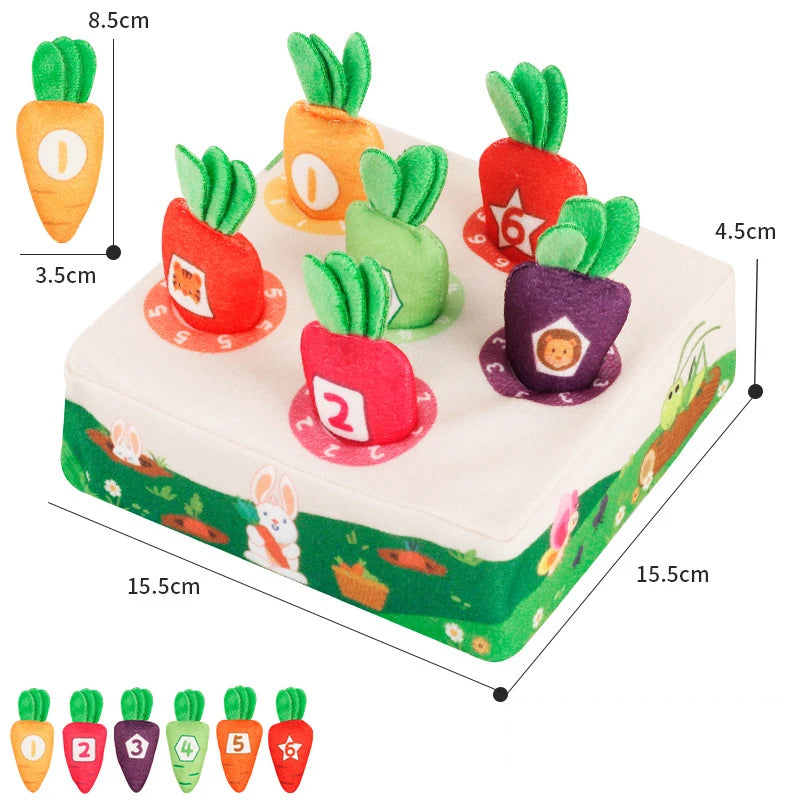 Montessori Carrot Plucking Toy ATHLEXES