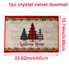 Santa Claus Holiday Outdoor Door Mat 2024 ATHLEXES