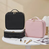LuxeGlow LED Makeup Case with Mirror ATHLEXES