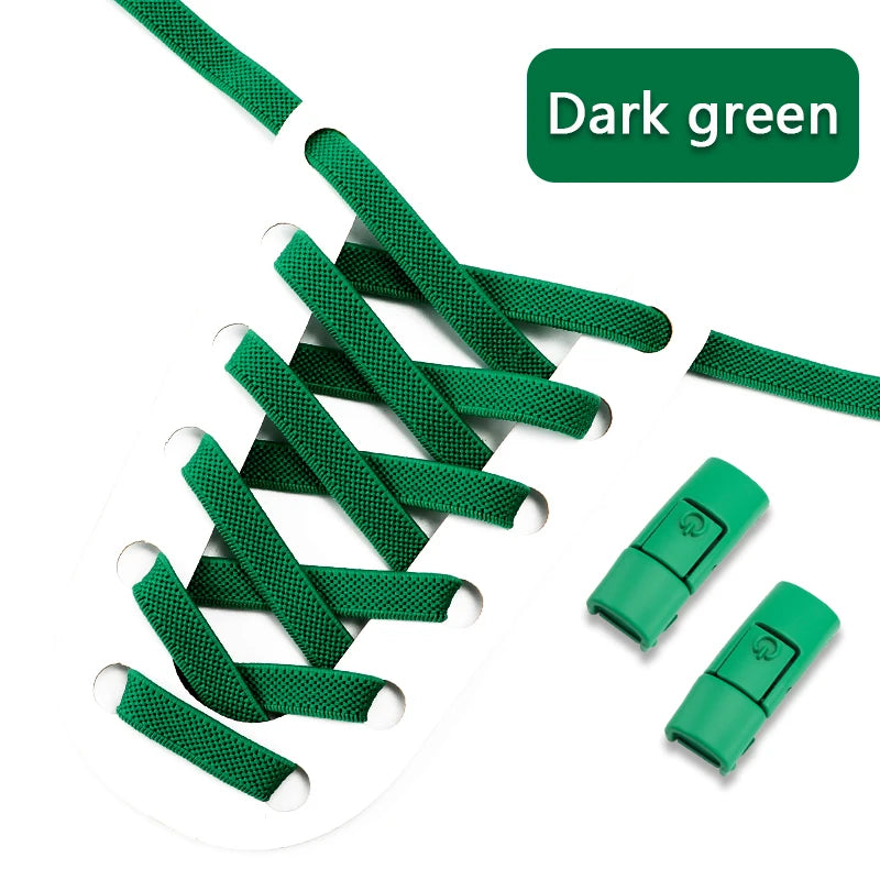 No Tie Elastic Press Lock Shoelaces for All ATHLEXES
