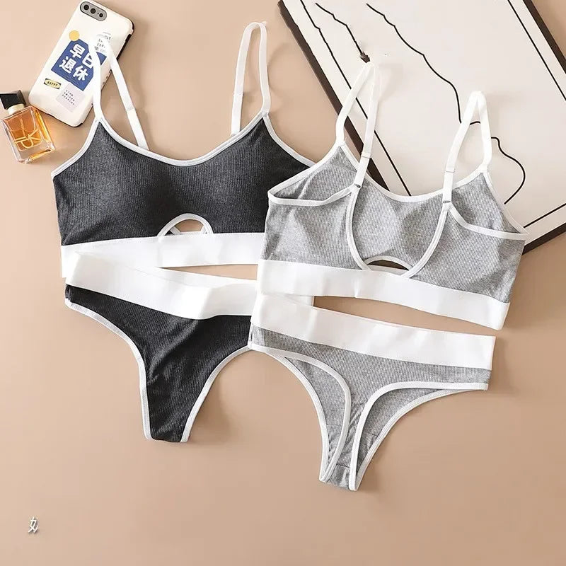 Seamless Bras Sports Bra And Panties Set Women Comfort Lingerie ATHLEXES