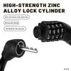 SecureCycle 4-Digit Anti-Theft Bicycle Lock ATHLEXES