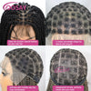 Goddess Twist Braided Lace Front Wig for Black Women ATHLEXES