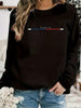 Chic Parisian Loose Fit Pullover Sweatshirt ATHLEXES
