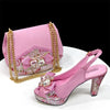 Royal Blue Elegance: Venus Chan Heel & Bag Set ATHLEXES