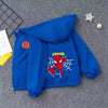 Spider-Man Boys Hooded Jacket for Kids ATHLEXES