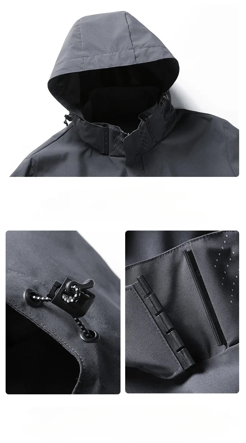 AeroShield Men's Waterproof Jacket ATHLEXES