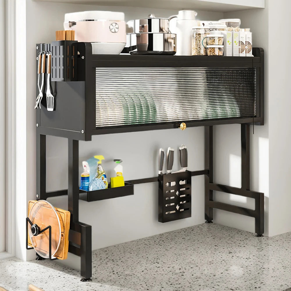 VAKIND Over Sink Dish Drying Rack Organizer ATHLEXES