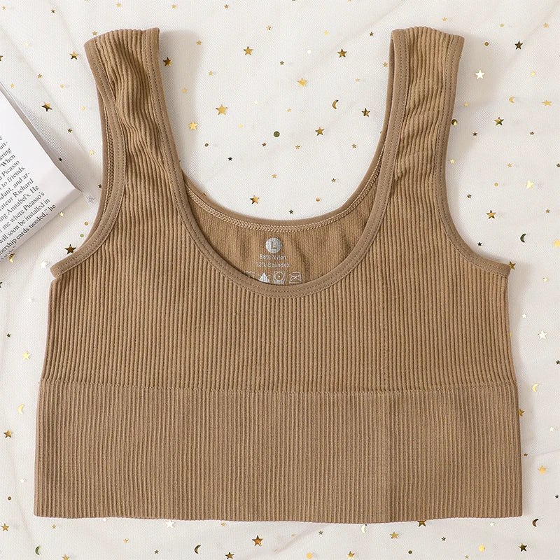 Seamless Comfort Ribbed Sports Bra ATHLEXES