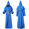 Medieval Monk Cowl Robe Halloween Cosplay Cloak ATHLEXES