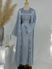 Eid Silky Satin Abaya Set ATHLEXES
