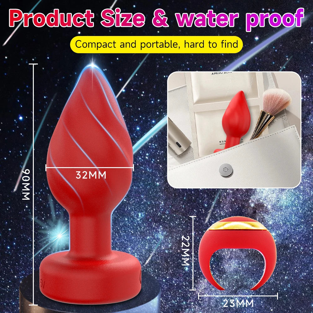 VibeLink Remote Control Prostate Massager ATHLEXES