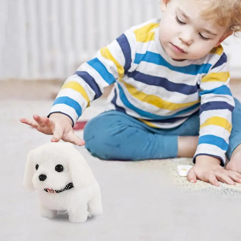 Interactive Plush Bunny Toy with Sound and Movement ATHLEXES