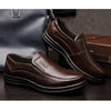 Luxurious Leather Casual Flats for Men - ZH740 ATHLEXES