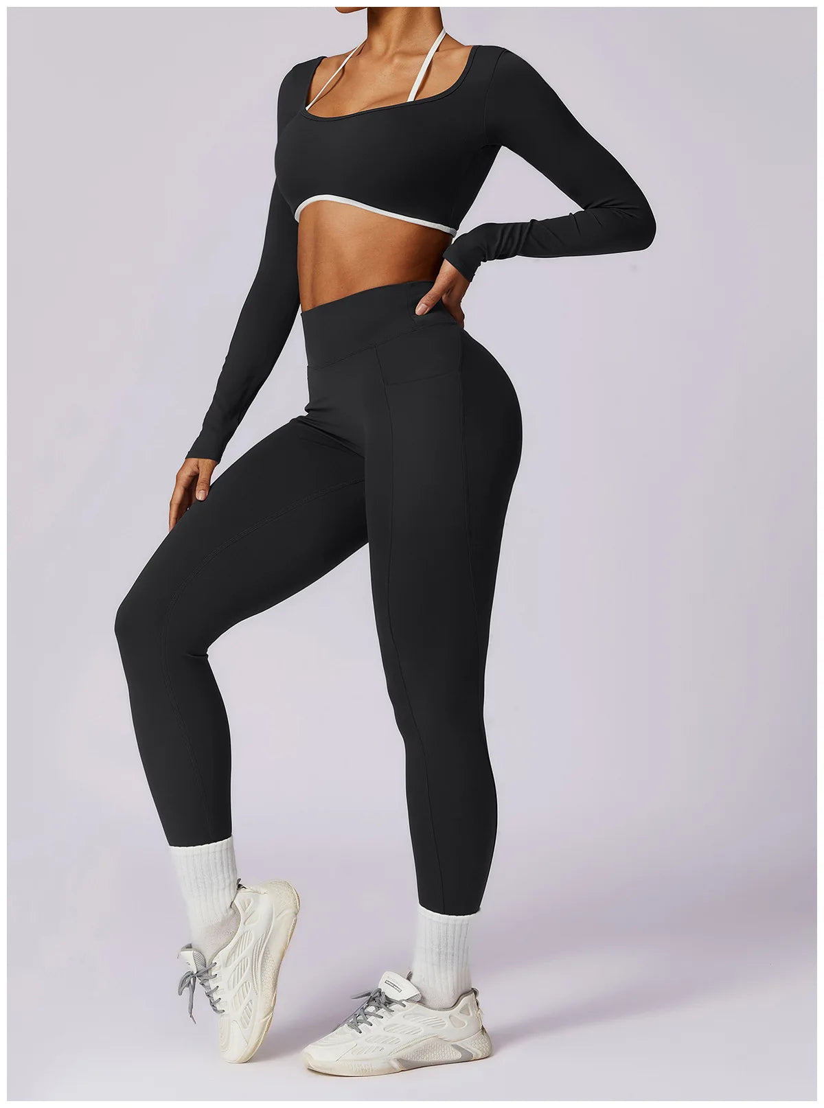 Premium Womenâ??s Yoga Set with Leggings and Bra ATHLEXES