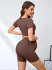 Maternity Seamless Workout Top and Legging Set ATHLEXES
