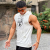 Hooded Cotton Gym Tank Top for Ultimate Fitness ATHLEXES