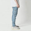 UrbanFlex Slim Fit Denim Cargo Pants ATHLEXES