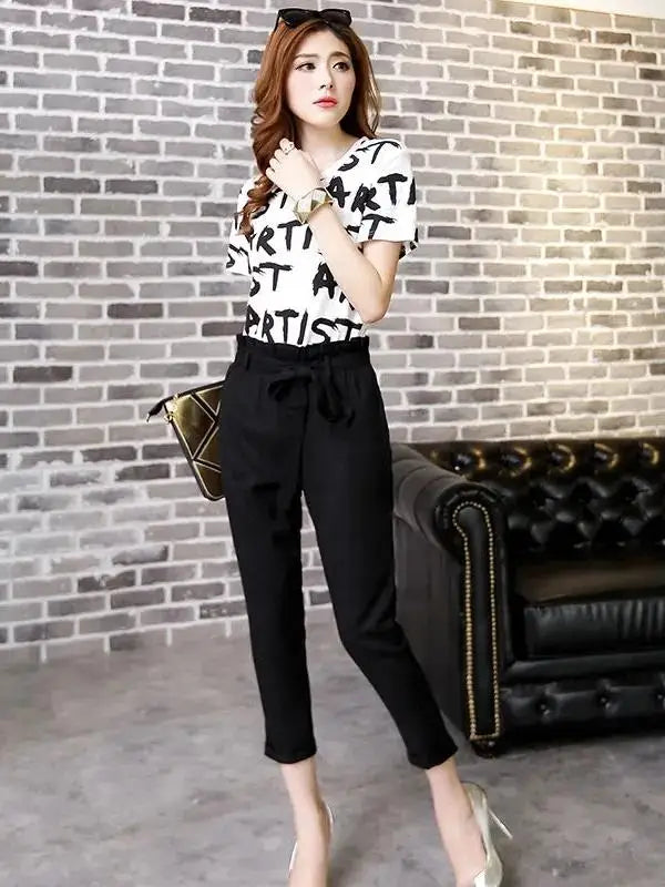 ChicHigh Waist Butterfly Knot Linen Pants ATHLEXES