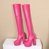ChicSquare Over-The-Knee High Heel Boots ATHLEXES