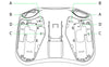 PocketEdgeTX 2.4G Left-Handed Radio Controller ATHLEXES