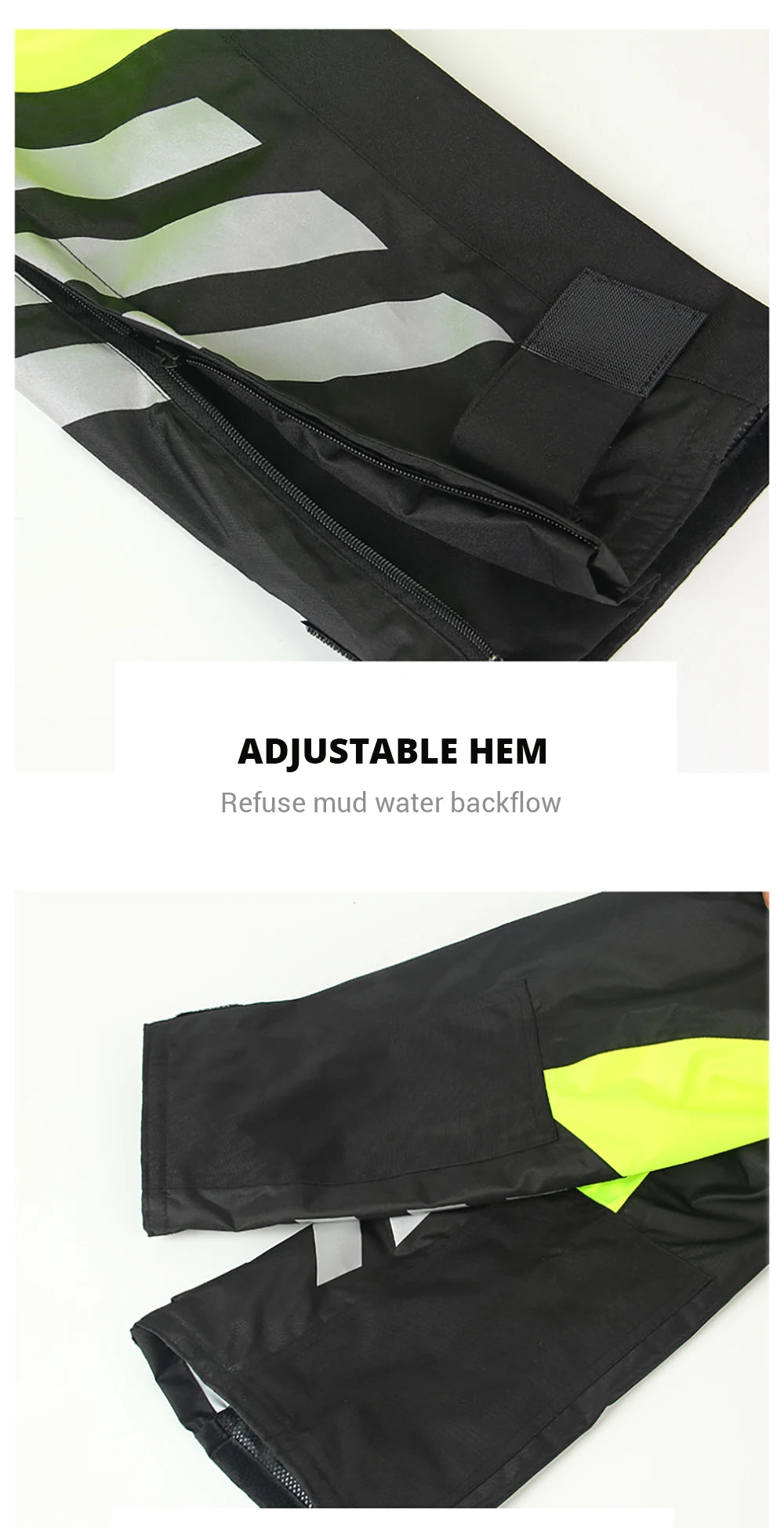 Reflective Waterproof Motorcycle Raincoat Suit ATHLEXES
