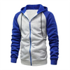 Stylish Zip-Up Color Block Hoodie for Men ATHLEXES