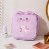 Charming Rabbit Ear Plush Makeup Bag for Girls ATHLEXES